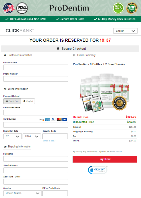 ProDentim-Secure-Checkout